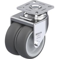 Blickle LDA-PATH 75G Dubbel zwenkwiel Wieldiameter: 75 mm Draagvermogen (max.): 100 kg 1 stuk(s)