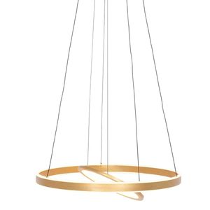 Steinhauer Hanglamp Ringlux  2 lichts Ø 60 cm mat goud