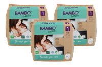 Bambo Nature Maat 1 Luiers XS - Multiverpakking