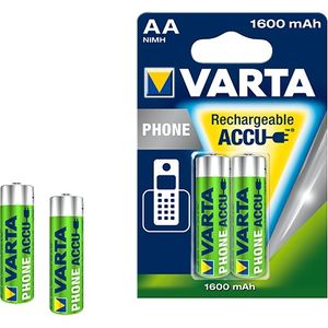 Rechargeable Accu Phone AA 1600 mAh, (58399)
