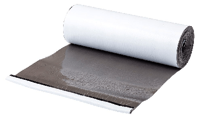 Pandser Fast Flash Zelfklevende Loodvervanger Rol 5 Meter Zwart - 370mm