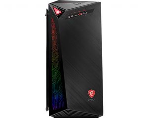 MSI Infinite X Plus 9SD-418EU Intel® 9de generatie Core™ i7 i7-9700K 16 GB DDR4-SDRAM 2256 GB HDD+SSD Desktop Zwart PC Windows 10 Home