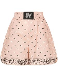 Palm Angels short à imprimé cachemire - Rose