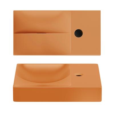 Clou Vale fontein 38 cm met kraangat rechts mat it. zand keram CL/03.36161.01.R