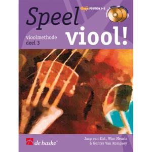 De Haske Speel Viool! deel 3 vioolmethode inclusief 2 cd's
