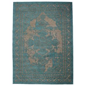 Vintage Vloerkleed Marakesh - Turquoise - 80 x 150 cm