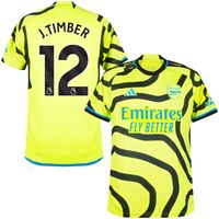 Arsenal Shirt Uit 2023-2024 + J.Timber 12 - thumbnail