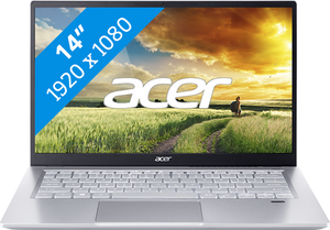 Acer Swift 3 SF314-43-R68Z Laptop 35,6 cm (14") Full HD AMD Ryzen™ 7 5700U 16 GB LPDDR4x-SDRAM 512 GB SSD Wi-Fi 6 (802.11ax) Windows 11 Home Zilver