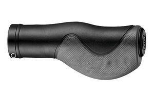 Union handvat comfort luxe l + l m/schr zwart 128/128mm