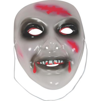 Zombie vrouw masker - Halloween / Horror verkleed accessoires