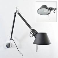 Artemide Tolomeo Mini Parete wandlamp retrofit zwart