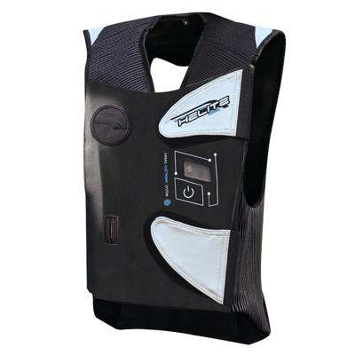 HELITE E-GP Air 2, Airbag voor de motorrijder, Zwart