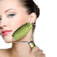 Draagbare massage roller Jade Facial Massager roller gezicht