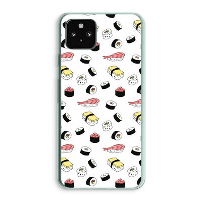 Sushi time: Google Pixel 5a 5G Transparant Hoesje