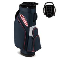 Golfbag Lichtgewicht Golfkar tas met 14 Vakken Waterafstotende Golftas Marineblauw