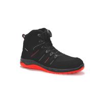 Elten werkschoenen - MADDOX BOA - ESD S3 - zwart-rood - maat 45 - hoog