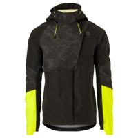 Tech Regenjas Commuter Heren Hi-vis & Reflection Black