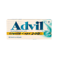Advil Reliva liquid caps 200mg 10 Capsules
