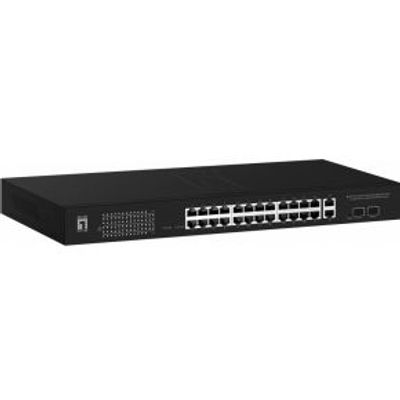 LevelOne GEP-2841 netwerk-switch Managed L2 Gigabit Ethernet (10/100/1000) Power over Ethernet (PoE)