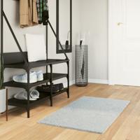 VidaXL Vloerkleed huarte laagpolig zacht wasbaar 60x110 cm blauw