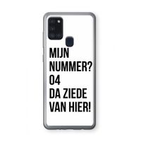 Da ziede van hier: Samsung Galaxy A21s Transparant Hoesje