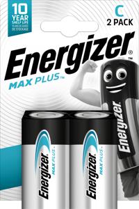 Energizer Max Plus C batterij (baby) Alkaline 1.5 V 2 stuk(s)