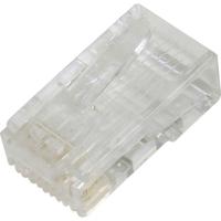 Digitus DN-219602 Digitus CAT 6 modulaire stekker voor ronde kabel, niet afgeschermd, 100 stuks DN-219602 RJ45, stekker Aantal polen (sensoren) 8P8C