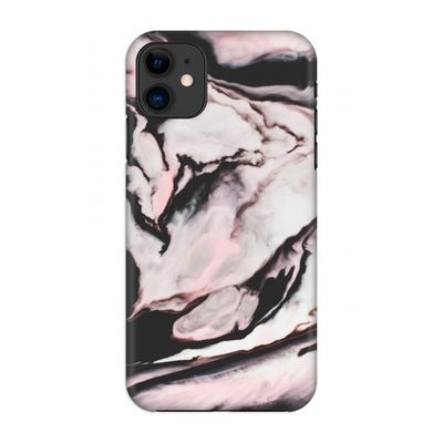 Roze stroom: Volledig geprint iPhone 11 Hoesje