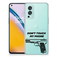 OnePlus Nord 2 5G Silicone-hoesje Pistol DTMP