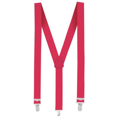 Verkleed bretels - Neon roze - voor volwassenen - felle kleur - carnaval