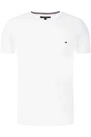 Tommy Hilfiger Core Stretch Slim Fit T-Shirt ronde hals wit, Effen