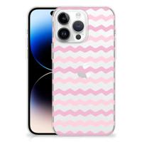 iPhone 14 Pro Max | TPU bumper | Waves Roze