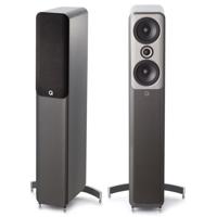 Seconddeal: Q Acoustics Concept 50 Vloerstaande Speakers - 2 Stuks - Hoogglans grijs