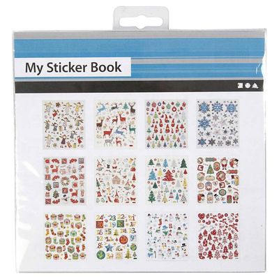 Creativ Company Stickerpakket kerst, 12vel