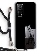 Musketon Painter: Xiaomi Mi 10T 5G Transparant Hoesje met koord
