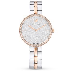 Swarovski 5644081 Horloge Cosmopolitan zilver-en rosekleurig 32 mm