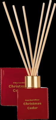 LIVARNO home Cadeauset kaars en geurstokjes (Rood)