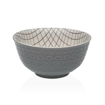 Aperitiefschaaltje Versa Grijs Keramisch Porselein 16 x 7,7 x 16 cm