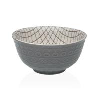 Aperitiefschaaltje Versa Grijs Keramisch Porselein 16 x 7,7 x 16 cm