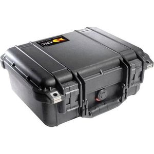 Peli 1400 zwart inclusief foam set