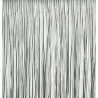 Vliegengordijn PVC spaghetti grijs 100x230cm - thumbnail
