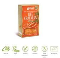 Lifefood Life crackers wortel raw bio Lifefood Life crackers wortel raw bio