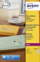 Etiket avery l7551-25 38.1x21.1mm tr 1625st