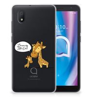 Alcatel 1B (2020) Telefoonhoesje met Naam Giraffe - thumbnail