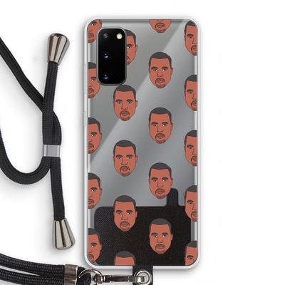 Kanye Call Me?: Samsung Galaxy S20 Transparant Hoesje met koord