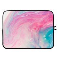 Roze explosie: Laptop sleeve 15 inch