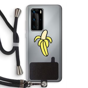 Banana: Huawei P40 Pro Transparant Hoesje met koord