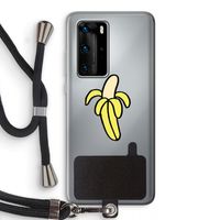 Banana: Huawei P40 Pro Transparant Hoesje met koord