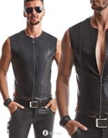 * RFP Heren gilet van lederlook ,Ottaviano001 * RFP Heren gilet van lederlook ,Ottaviano001