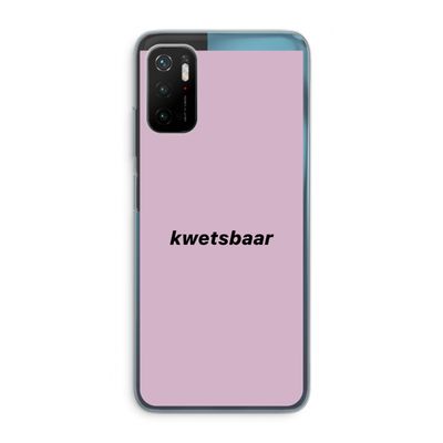 kwetsbaar: Xiaomi Poco M3 Pro 5G Transparant Hoesje